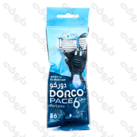 خودتراش ۶ تیغ دورکو یک عددی - dorco pace six blade razor