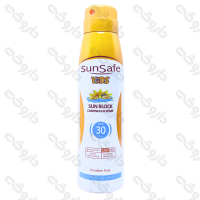 اسپری ضد آفتاب SPF 30 کودک سان سیف - محافظت در برابر آفتاب سوختگی