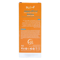 کرم ضد آفتاب پوست چرب و مختلط بی رنگ SPF50 50 میلی لیتر