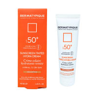 کرم ضد آفتاب رنگی پوست خشک SPF 50 بژ طلایی درماتیپیک 50 میلی لیتر