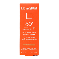 خرید کرم ضد آفتاب رنگی پوست خشک SPF 50 بژ طلایی درماتیپیک 50 میلی لیتر