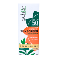 کرم ضد آفتاب بی‌رنگ SPF50 دابل شیلد شون