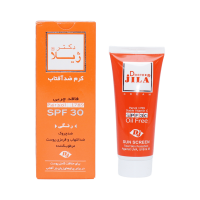 کرم ضد آفتاب رنگی SPF30 فاقد چربی دکتر ژیلا 65 گرم