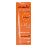 قیمت کرم ضد آفتاب رنگی SPF63 دکتر ژیلا 50 گرم