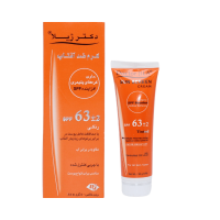 کرم ضد آفتاب رنگی SPF63 دکتر ژیلا 50 گرم