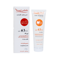 کرم ضد آفتاب بی رنگ SPF63 دکتر ژیلا 50 گرمی