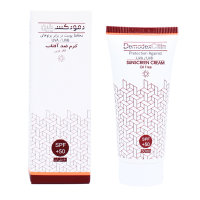 کرم ضد آفتاب +SPF50 بی رنگ دمودکسیلین 50 میلی لیتر