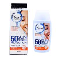 کرم ضد آفتاب بدون رنگ پوست خشک ، نرمال و حساس با SPF50 پیکسل 50 میلی لیتر